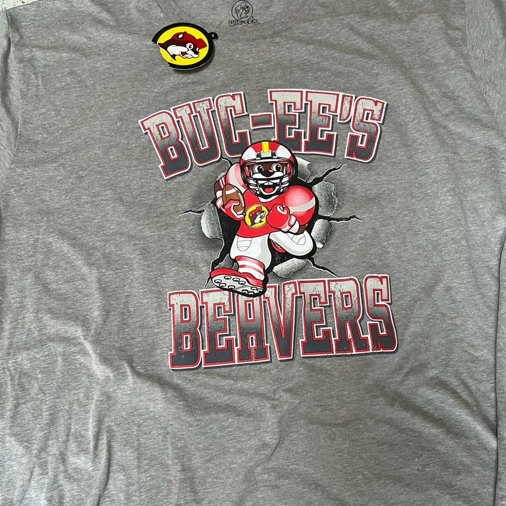 Buc-ee's Gray Short Sleeve Tee